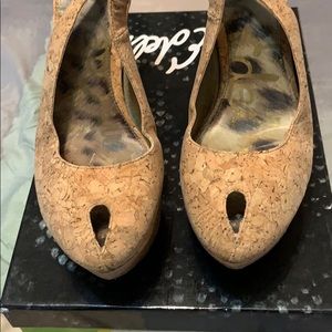 Sam Edelman cork slingback